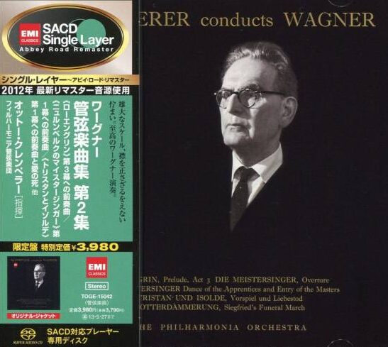 クレンペラー / ワーグナー：管弦楽曲集 第２集(TOGE-15042/SACD) | CD